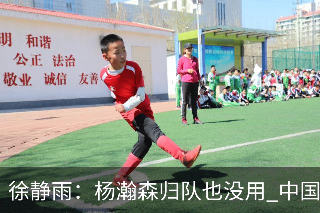 徐静雨：杨瀚森归队也没用 中国男篮跟日本已完全不是一个等级